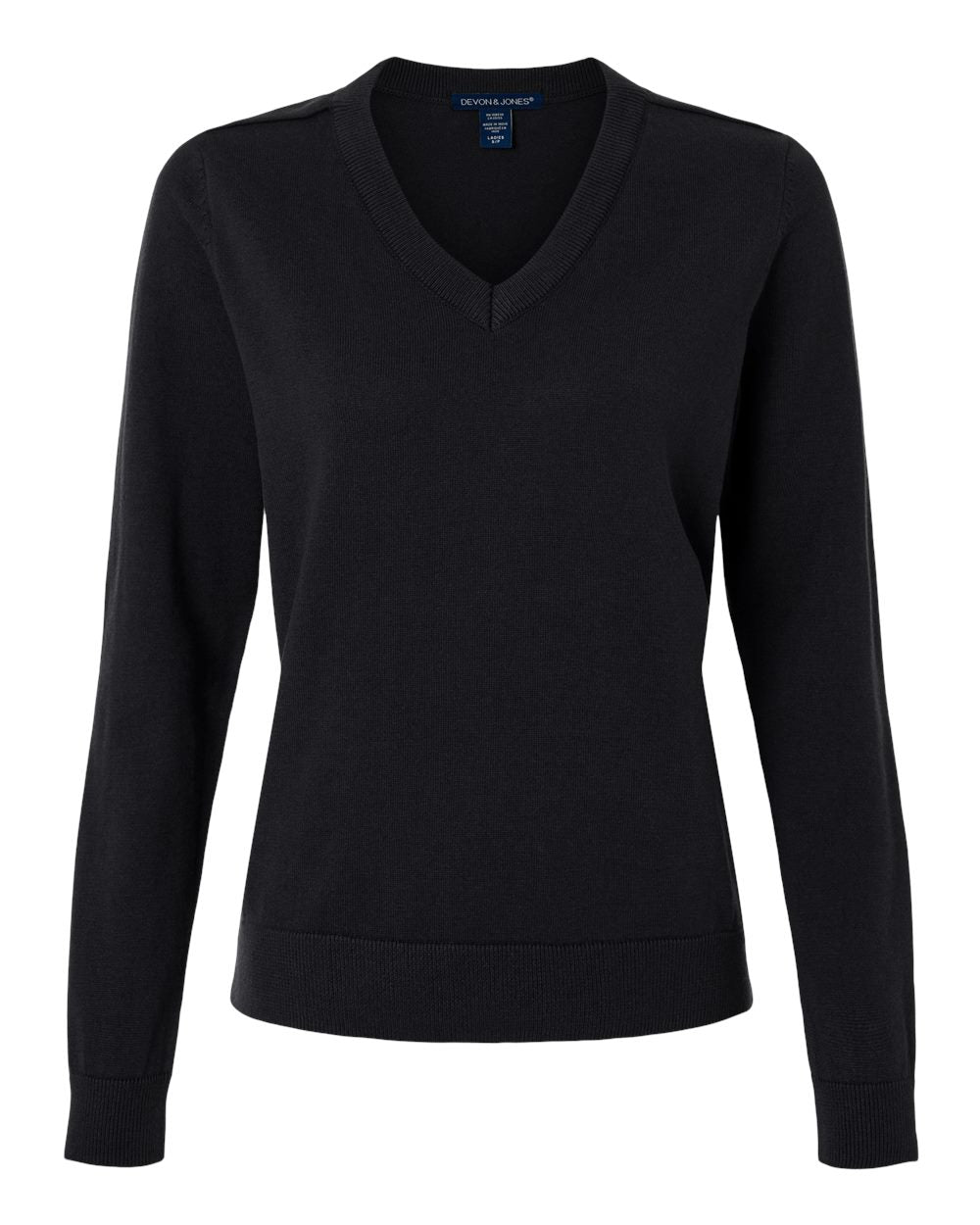 Devon & Jones Women's New Classics V-Neck Sweater