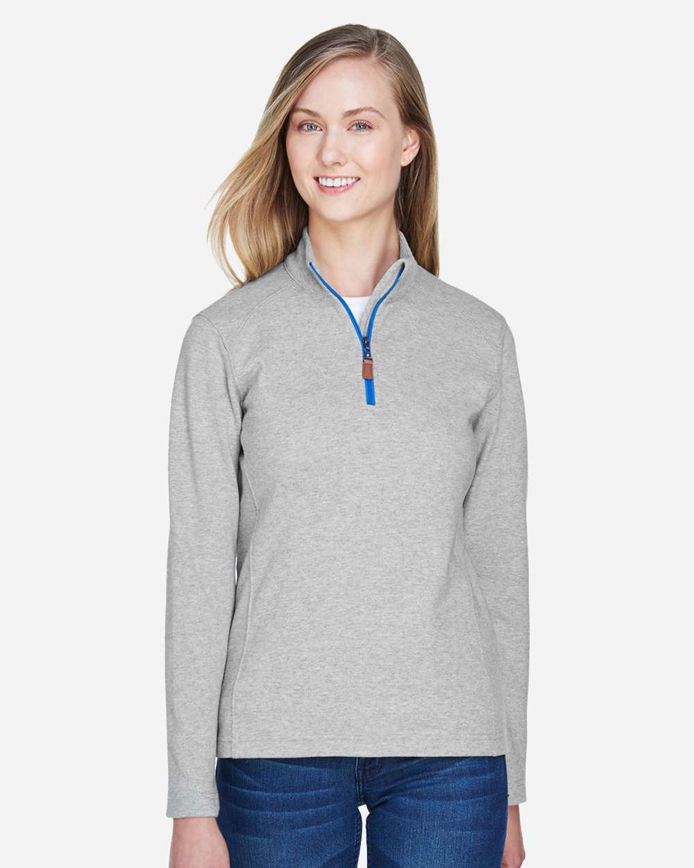 Devon & Jones Women's DRYTEC20 Performance Quarter-Zip Pullover