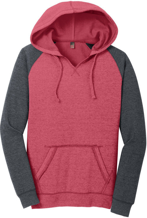 District Women’s Lightweight Fleece Raglan Hoodie