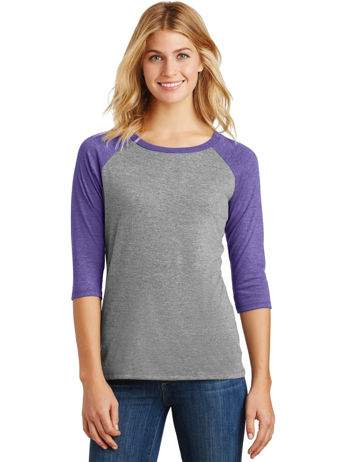 District Women’s Perfect Tri 3/4-Sleeve Raglan