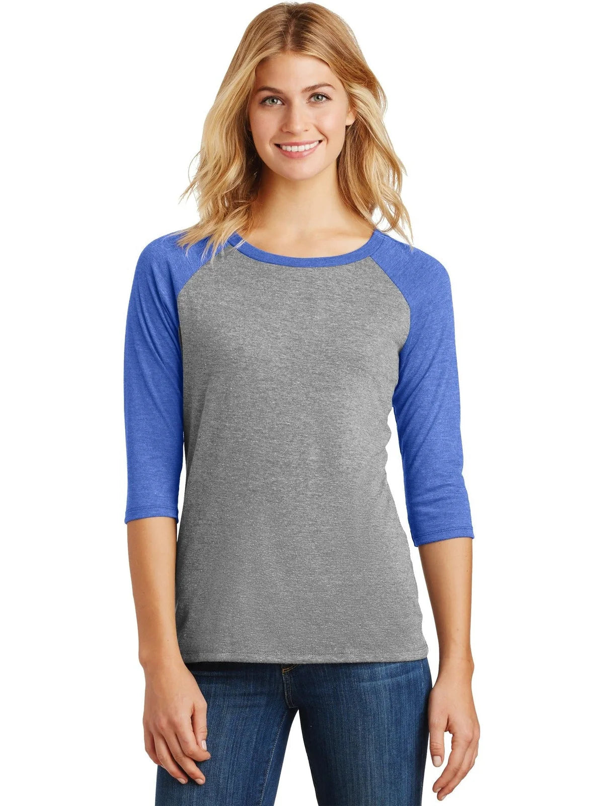 District Women’s Perfect Tri 3/4-Sleeve Raglan