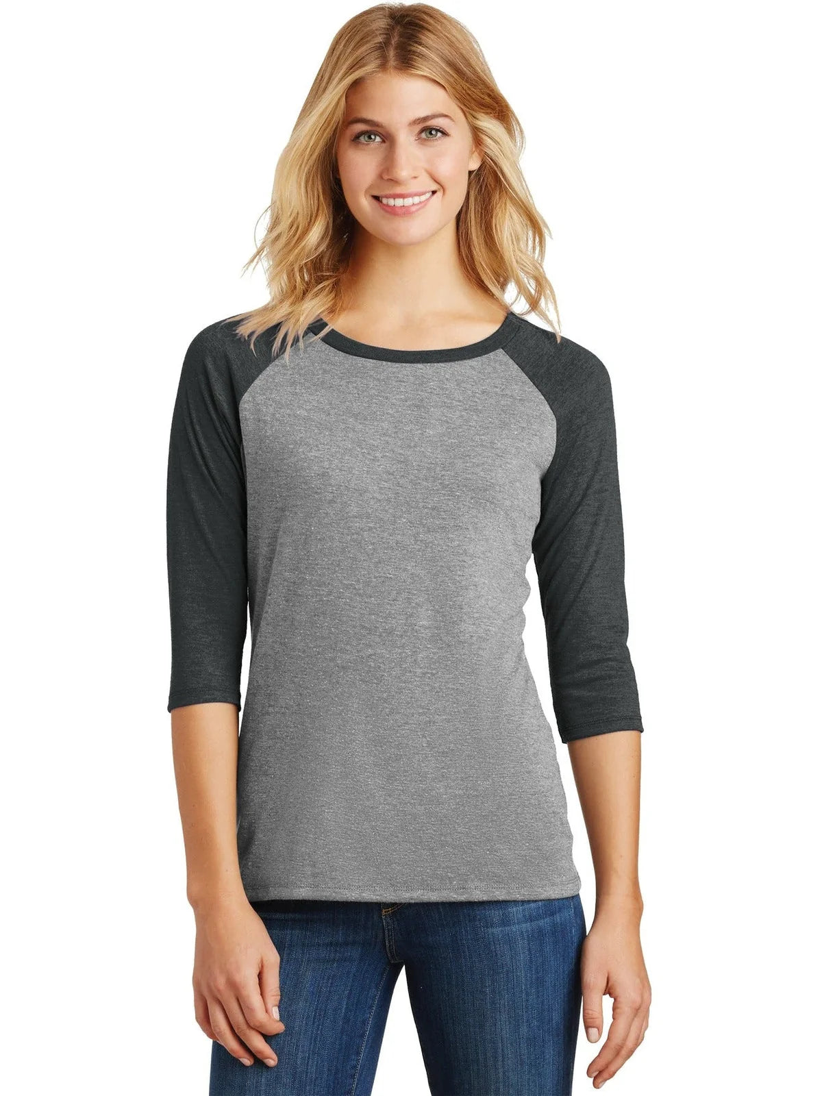 District Women’s Perfect Tri 3/4-Sleeve Raglan