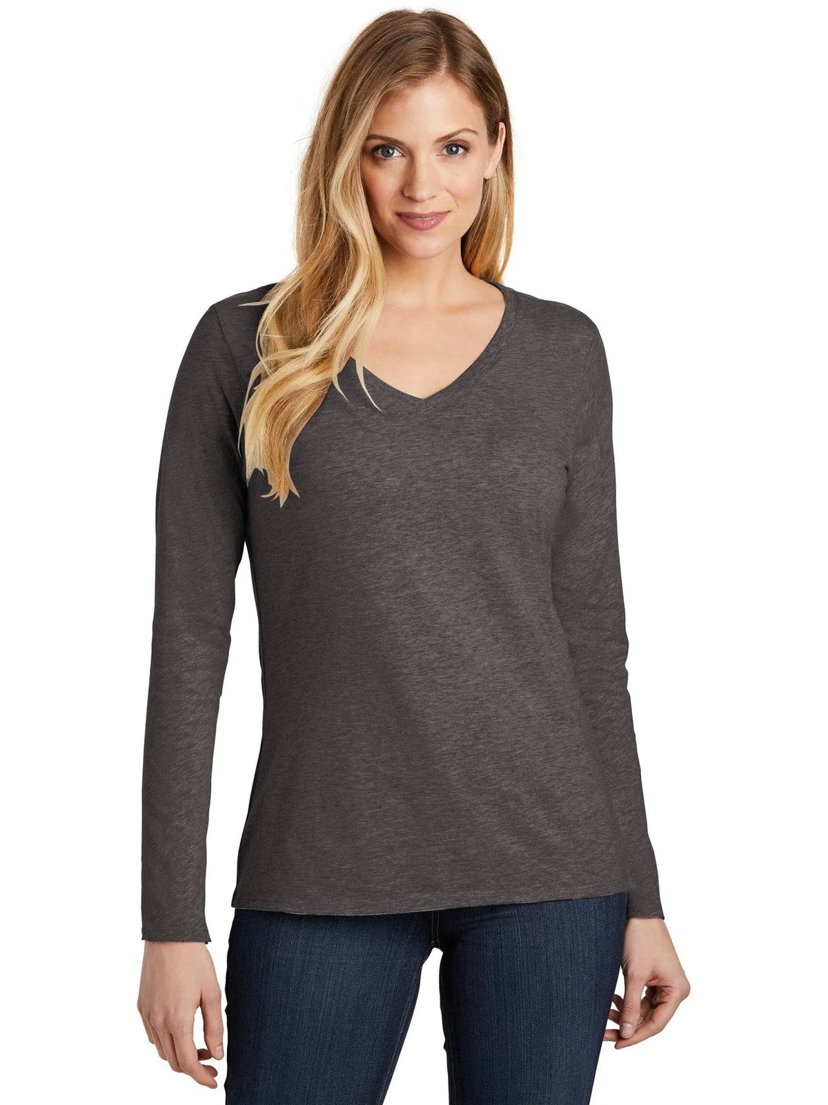 District Women’s Very Important Tee Long Sleeve V-Neck