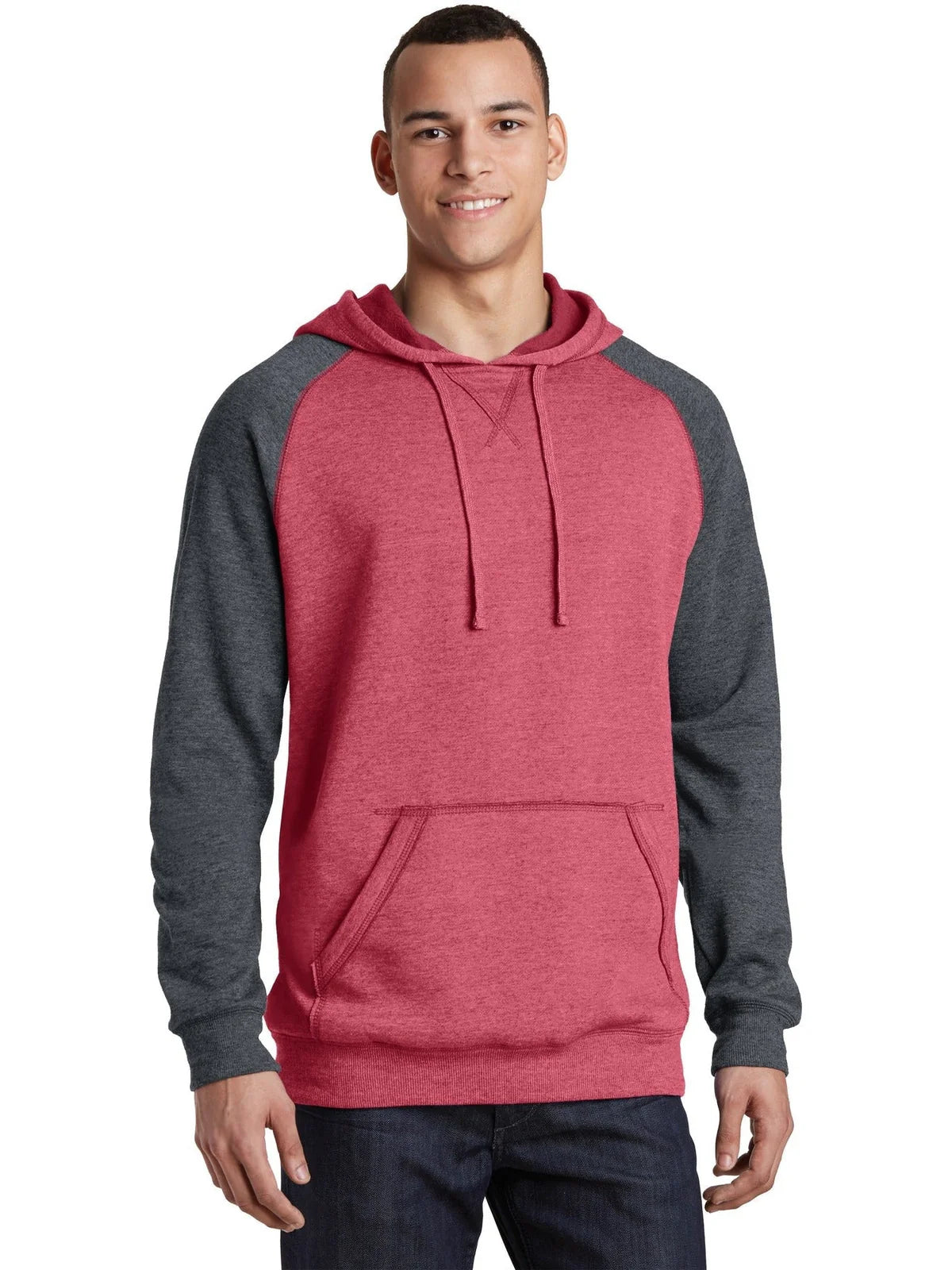 District Lightweight Fleece Raglan Hoodie