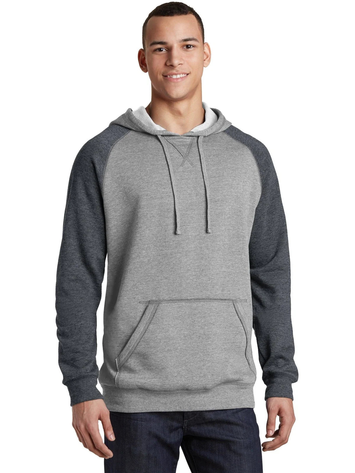 District Lightweight Fleece Raglan Hoodie