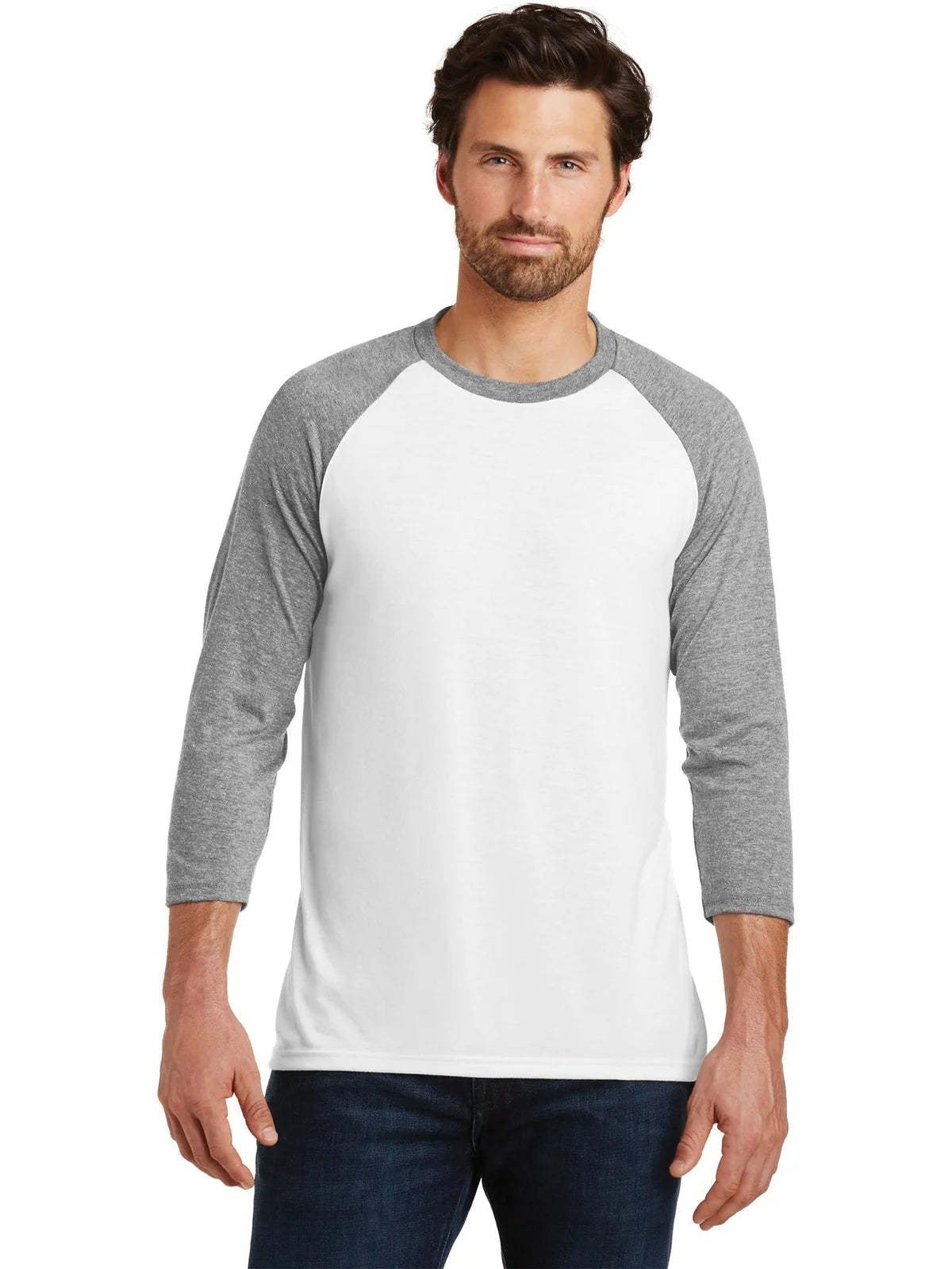 District Perfect Tri 3/4-Sleeve Raglan