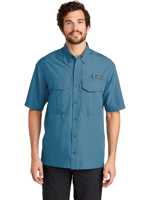 Eddie Bauer Short Sleeve Performance Fishing Shirt