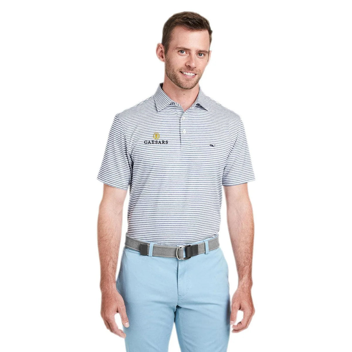 Vineyard Vines Heathered Winstead Sankaty Polo