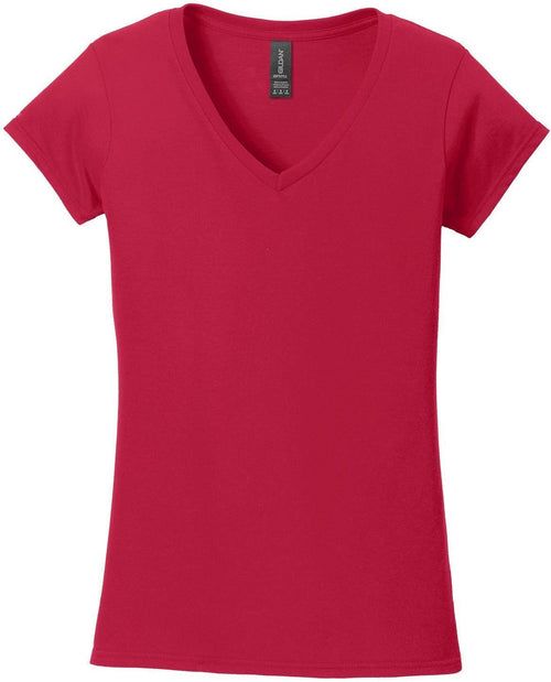 Gildan Softstyle Women's Fit V-Neck T-Shirt