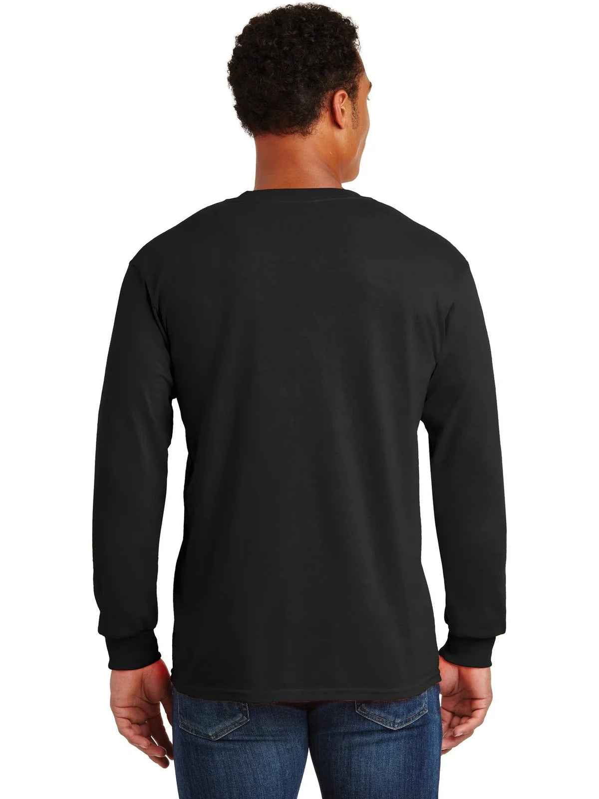 Gildan Ultra Cotton 100% US Cotton Long Sleeve T-Shirt with Pocket