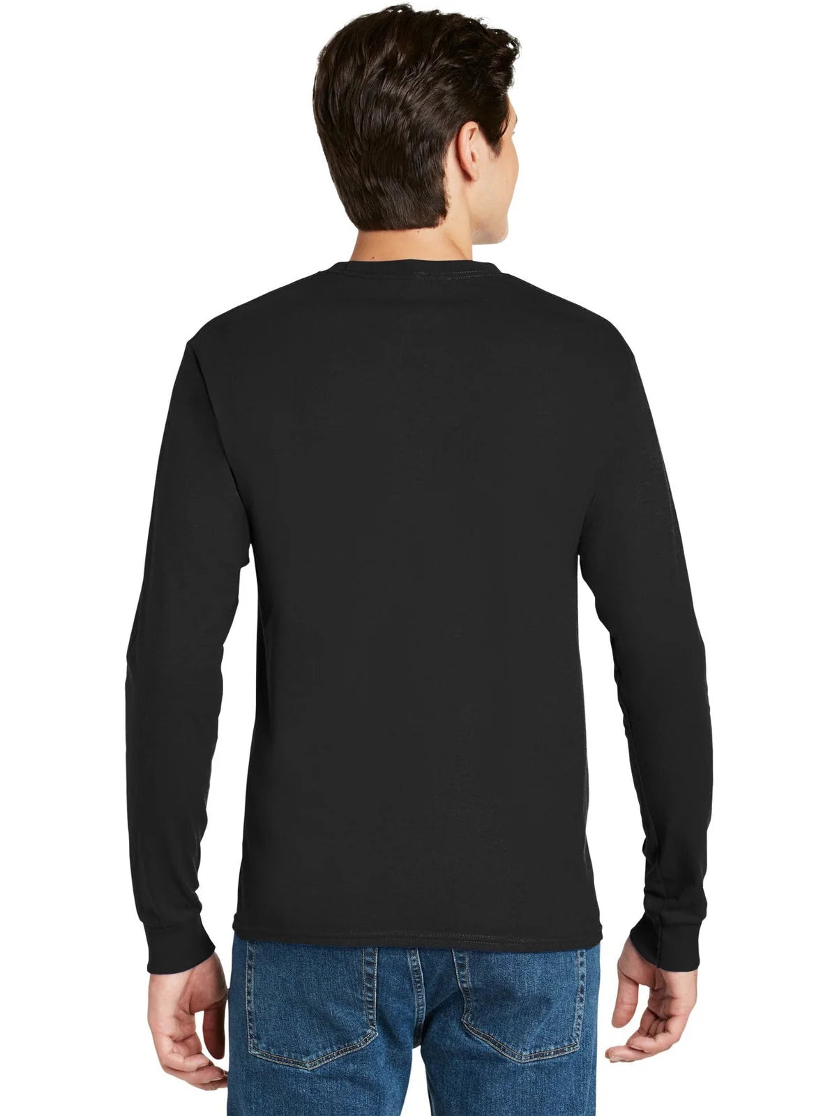 Hanes Authentic 100% Cotton Long Sleeve T-Shirt