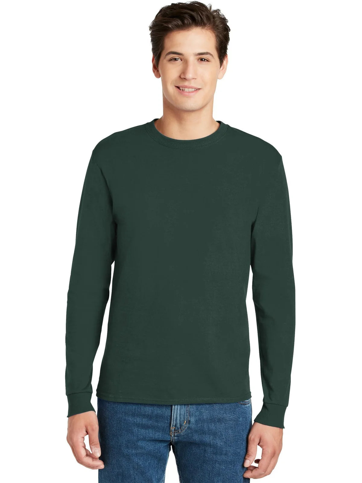 Hanes Authentic 100% Cotton Long Sleeve T-Shirt