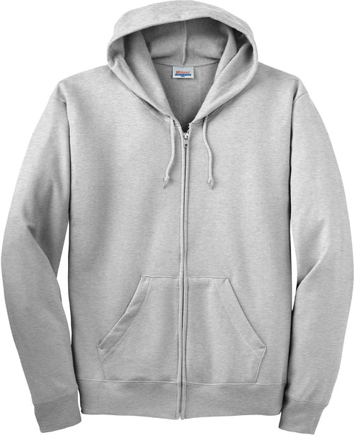 Hanes EcoSmart Full-Zip Hooded Sweatshirt