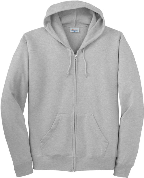 Hanes EcoSmart Full-Zip Hooded Sweatshirt