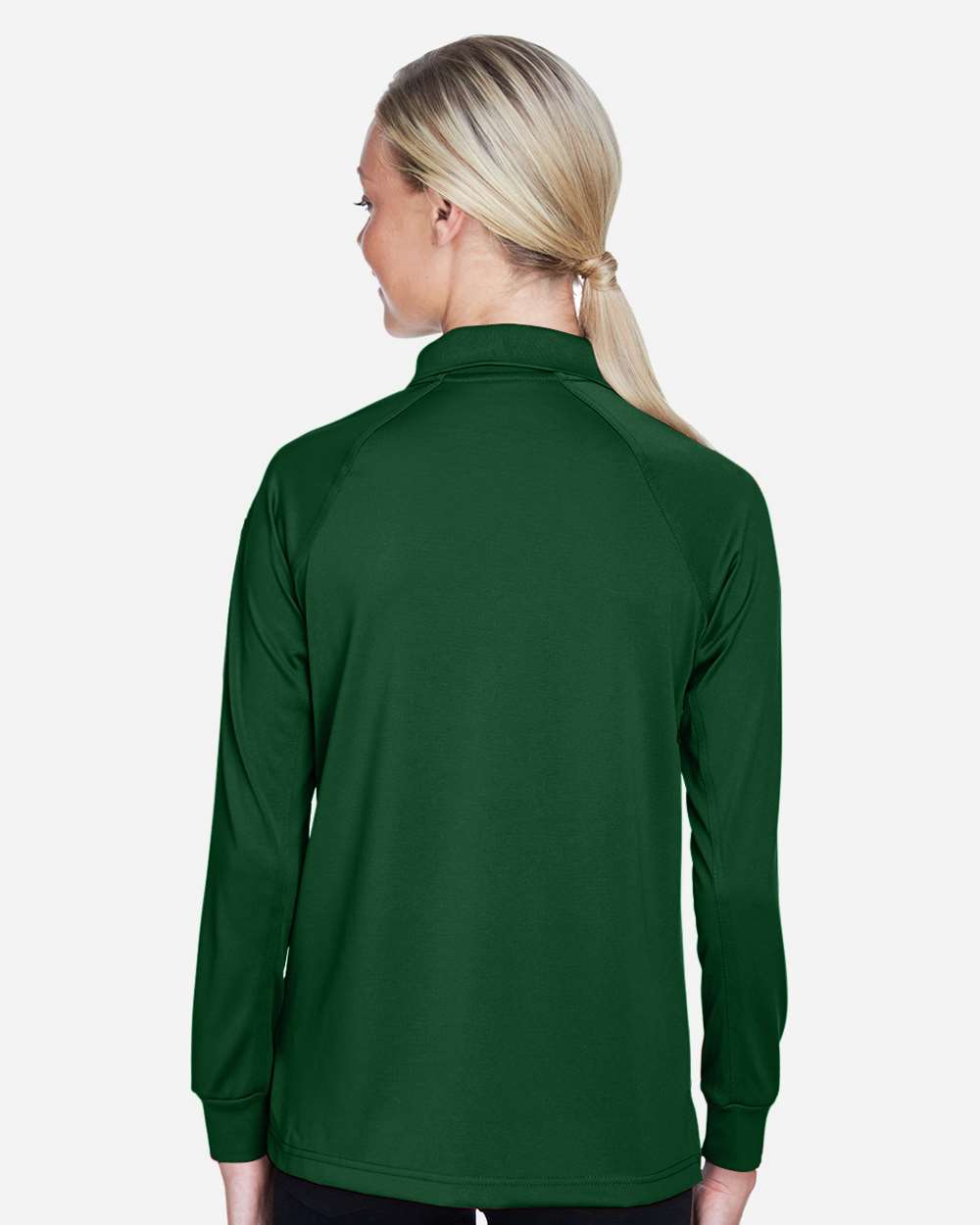 Harriton Women's Advantage Long Sleeve Tactical Polo
