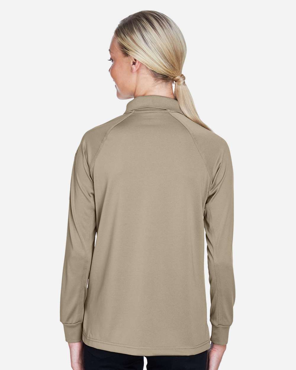 Harriton Women's Advantage Long Sleeve Tactical Polo