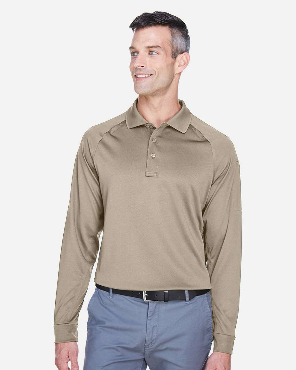 Harriton Advantage Long Sleeve Tactical Polo