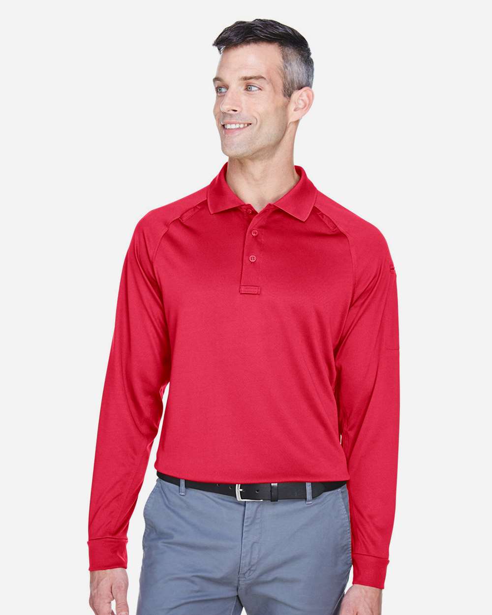 Harriton Advantage Long Sleeve Tactical Polo