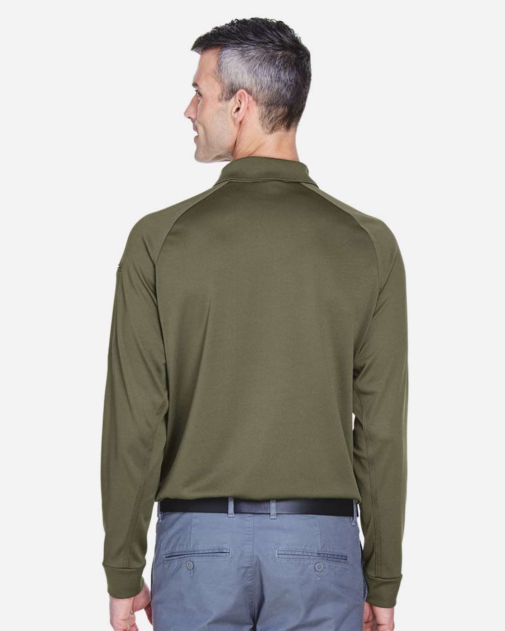 Harriton Advantage Long Sleeve Tactical Polo