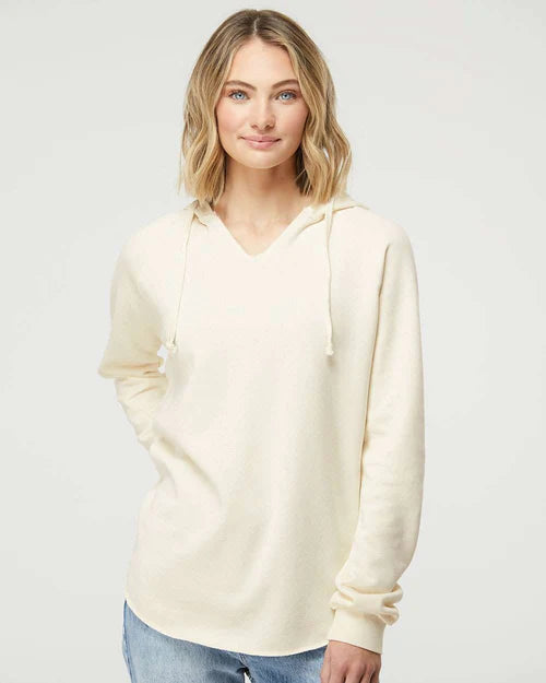 Independent Trading Co. Ladies Lightweight Hooded Sweatshirt