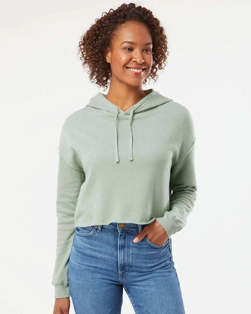 Independent Trading Co. Women’s Cropped Hooded Sweatshirt