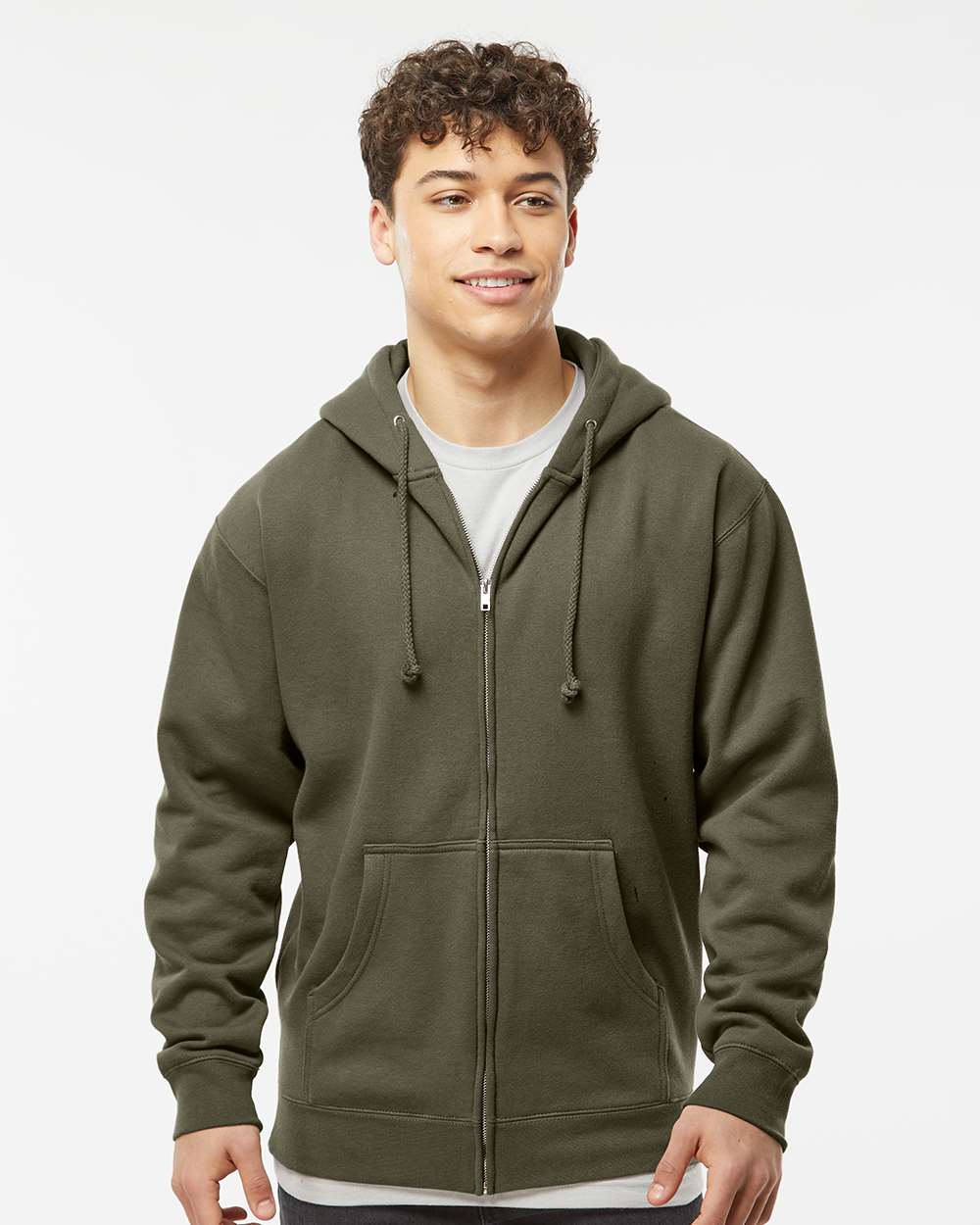 Independent Trading Co. Unisex Heavyweight Full-Zip Hooded Sweatshirt