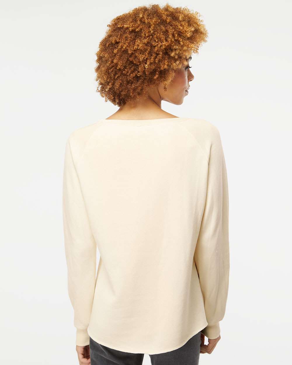 Independent Trading Co. Women's California Wave Wash Crewneck Sweatshirt