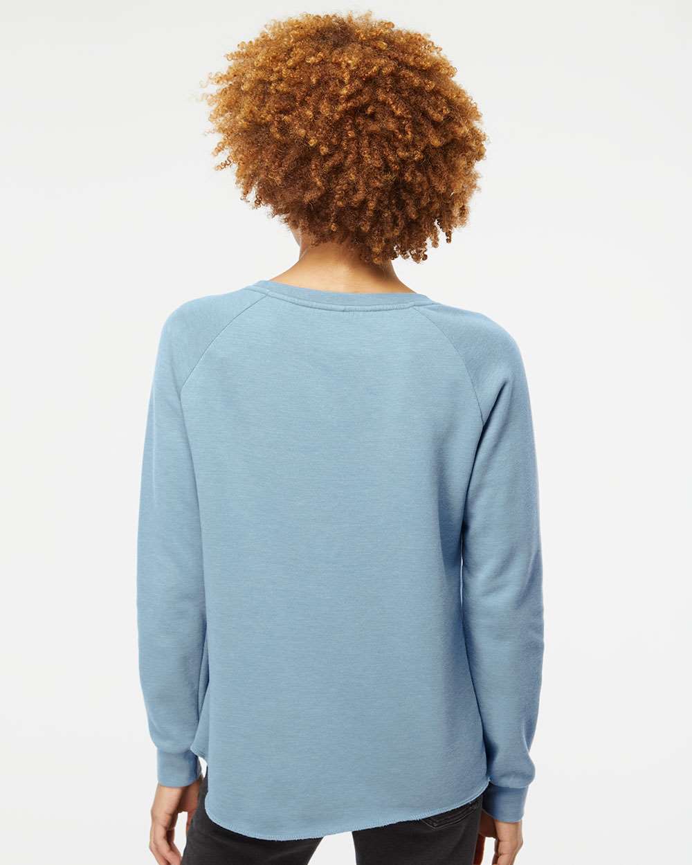 Independent Trading Co. Women's California Wave Wash Crewneck Sweatshirt