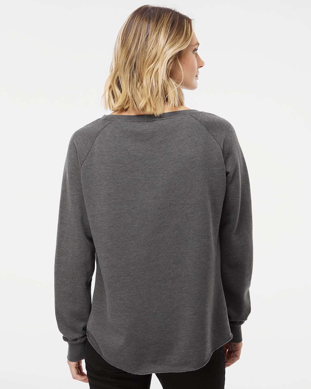 Independent Trading Co. Women's California Wave Wash Crewneck Sweatshirt