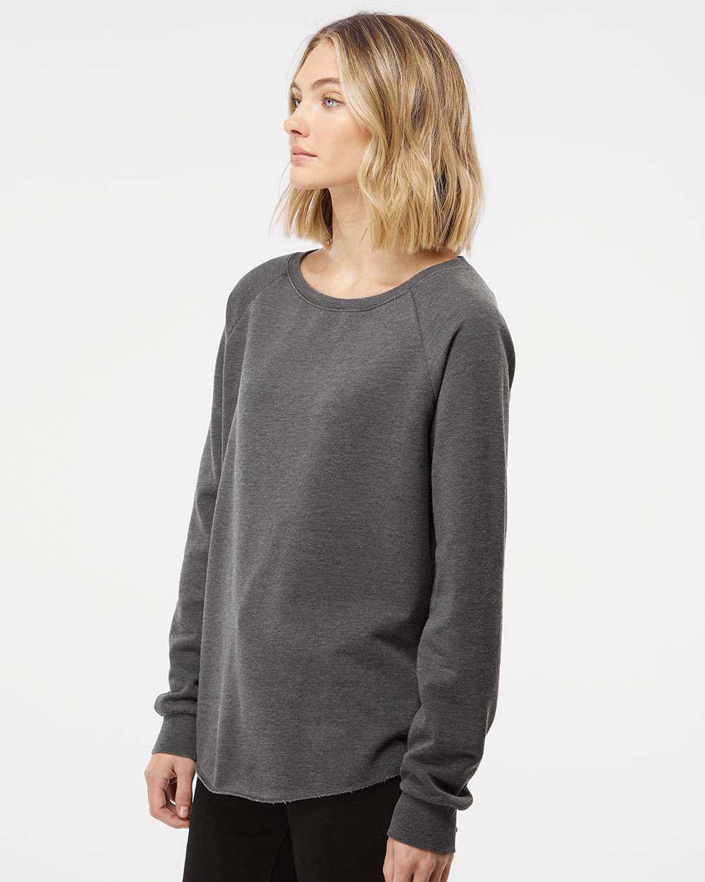 Independent Trading Co. Women's California Wave Wash Crewneck Sweatshirt