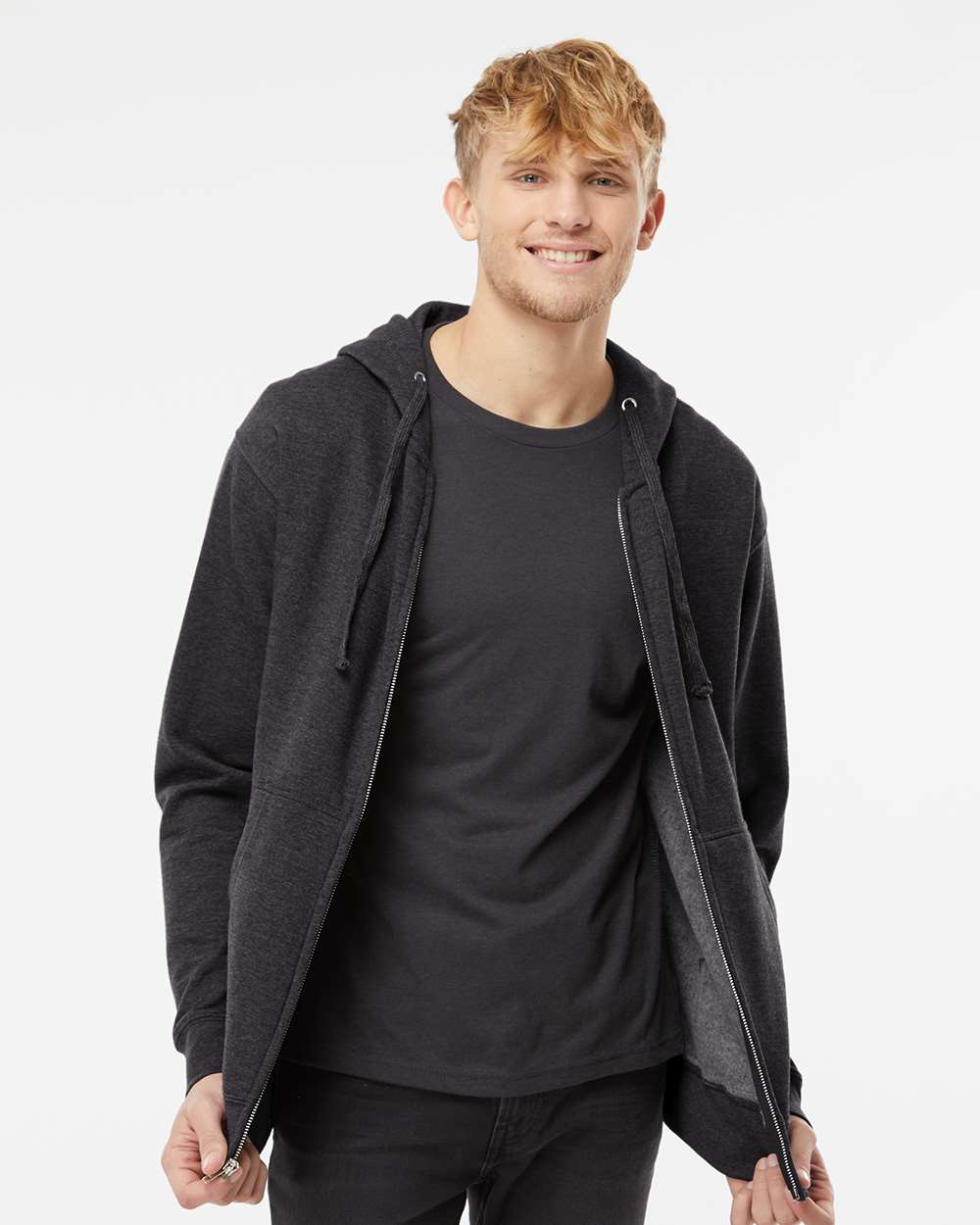 Independent Trading Co. Unisex Midweight Full-Zip Hooded Sweatshirt