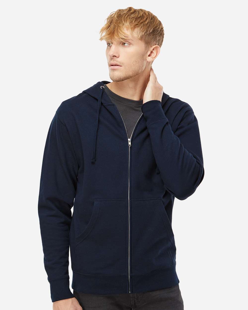 Independent Trading Co. Unisex Midweight Full-Zip Hooded Sweatshirt