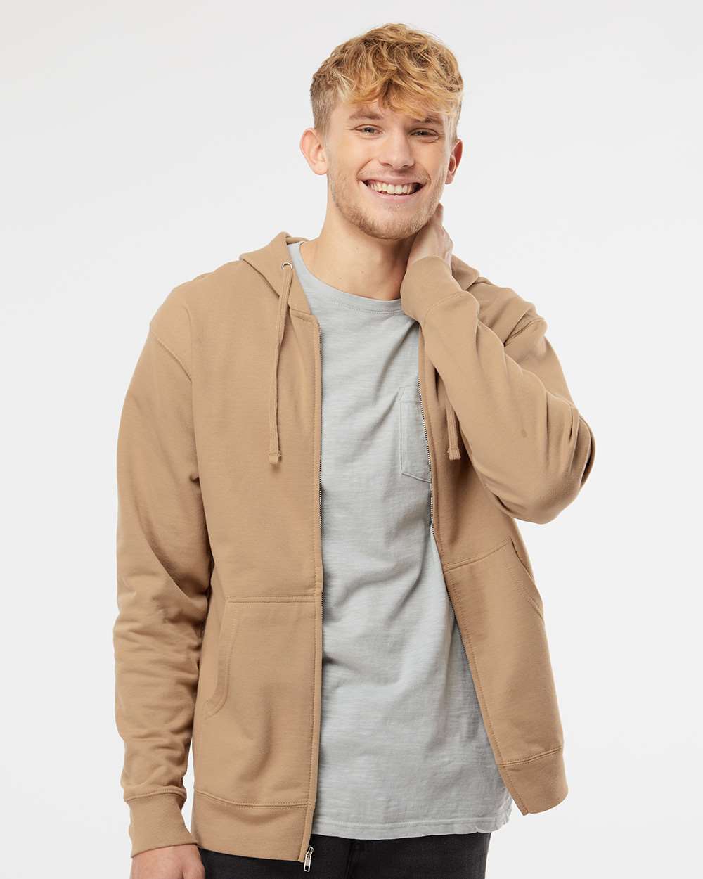 Independent Trading Co. Unisex Midweight Full-Zip Hooded Sweatshirt