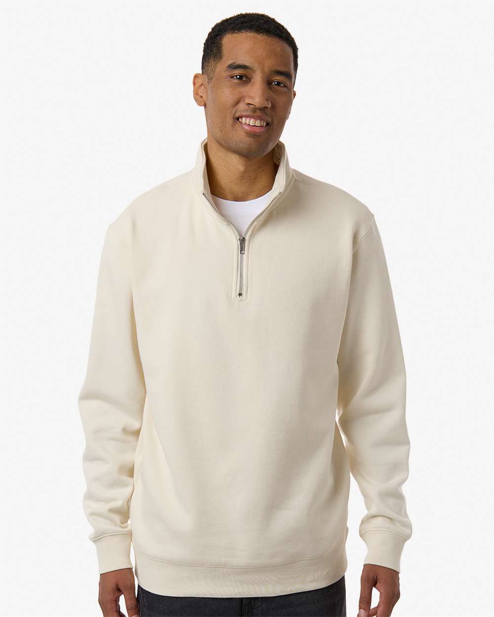 Independent Trading Co. Unisex 8.5 oz. Midweight Quarter-Zip Pullover