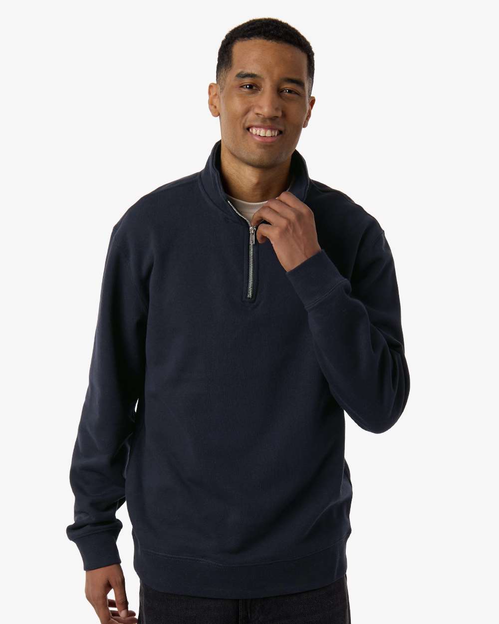 Independent Trading Co. Unisex 8.5 oz. Midweight Quarter-Zip Pullover