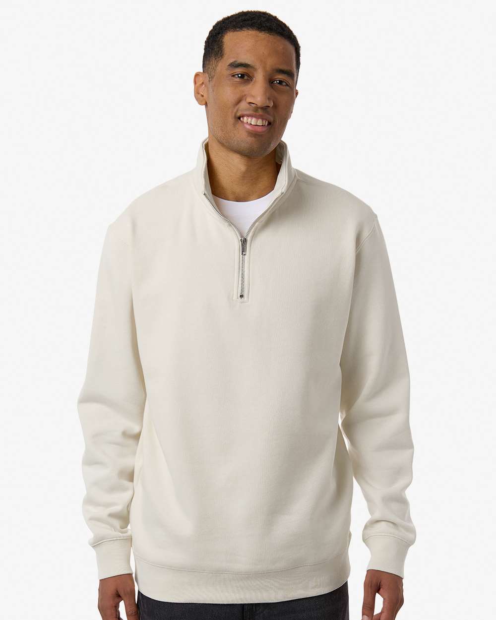 Independent Trading Co. Unisex 8.5 oz. Midweight Quarter-Zip Pullover