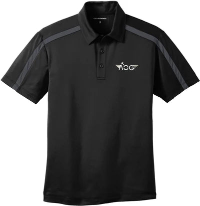 Port Authority Silk Touch Performance Colorblock Stripe Polo