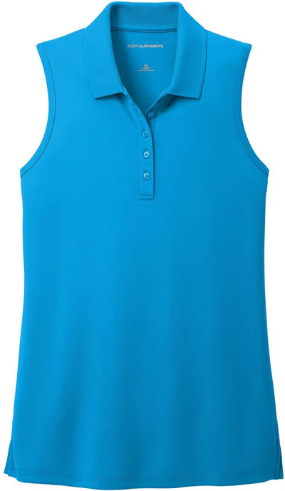 Port Authority Women's Dry Zone UV Micro-Mesh Sleeveless Polo