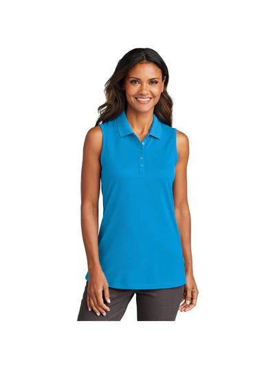 Port Authority Women's Dry Zone UV Micro-Mesh Sleeveless Polo