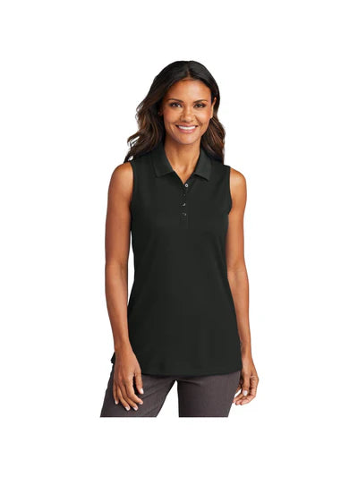 Port Authority Women's Dry Zone UV Micro-Mesh Sleeveless Polo