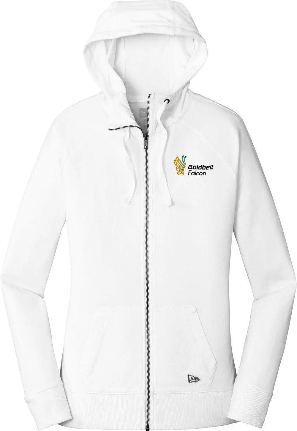 New Era Women's Sueded Cotton Blend Full-Zip Hoodie