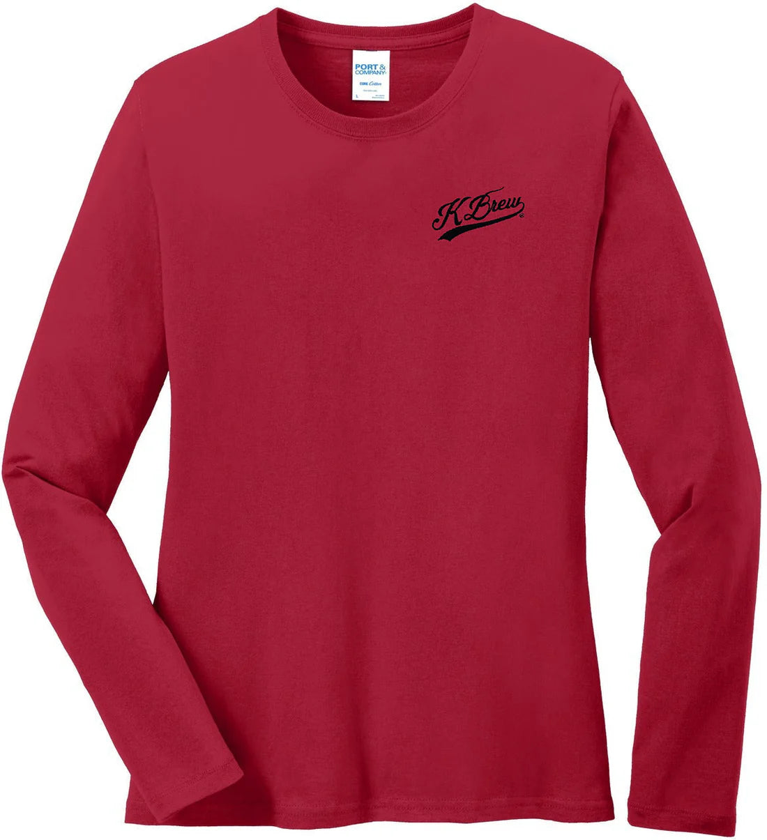 Port & Co Women's Long Sleeve Core Cotton Tee