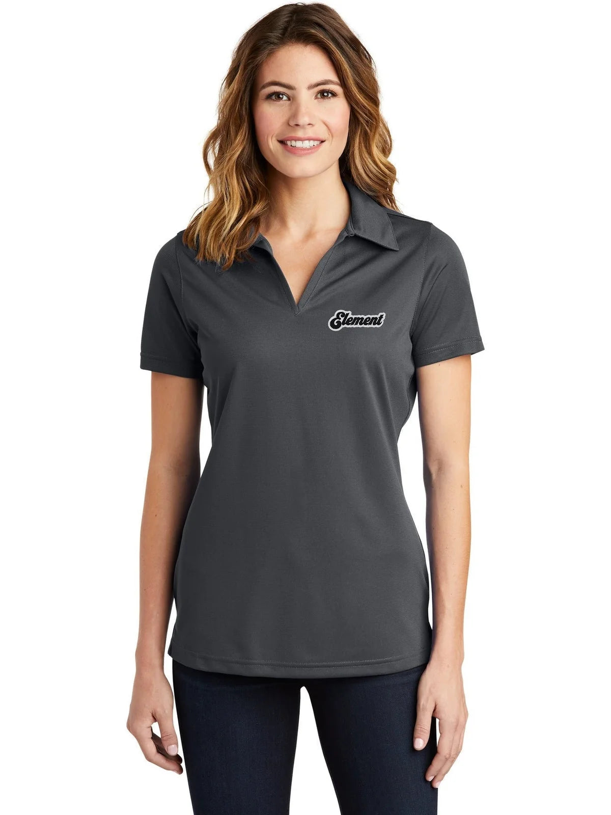Sport-Tek Women's PosiCharge Active Textured Polo