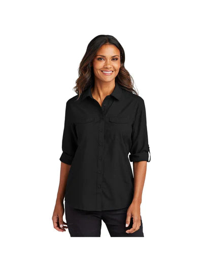 Port Authority Women's Long Sleeve UV Daybreak Shirt