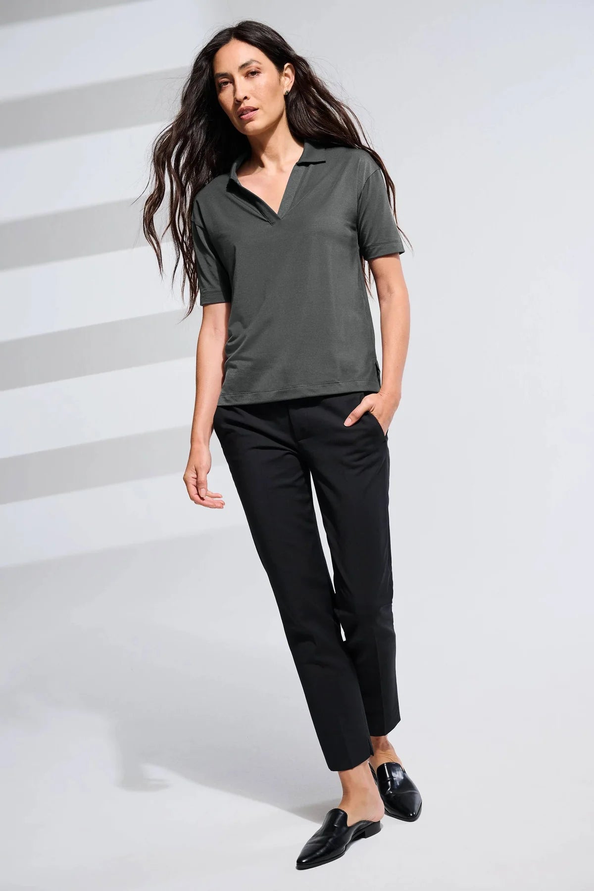 Mercer+Mettle Women’s Stretch Jersey Polo