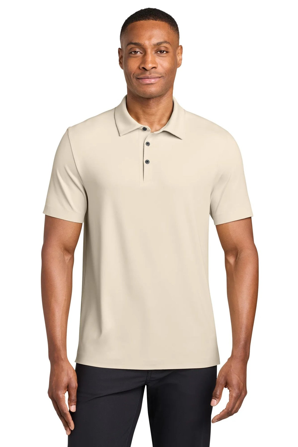 MiiR Alta Polo with custom logo embroidery