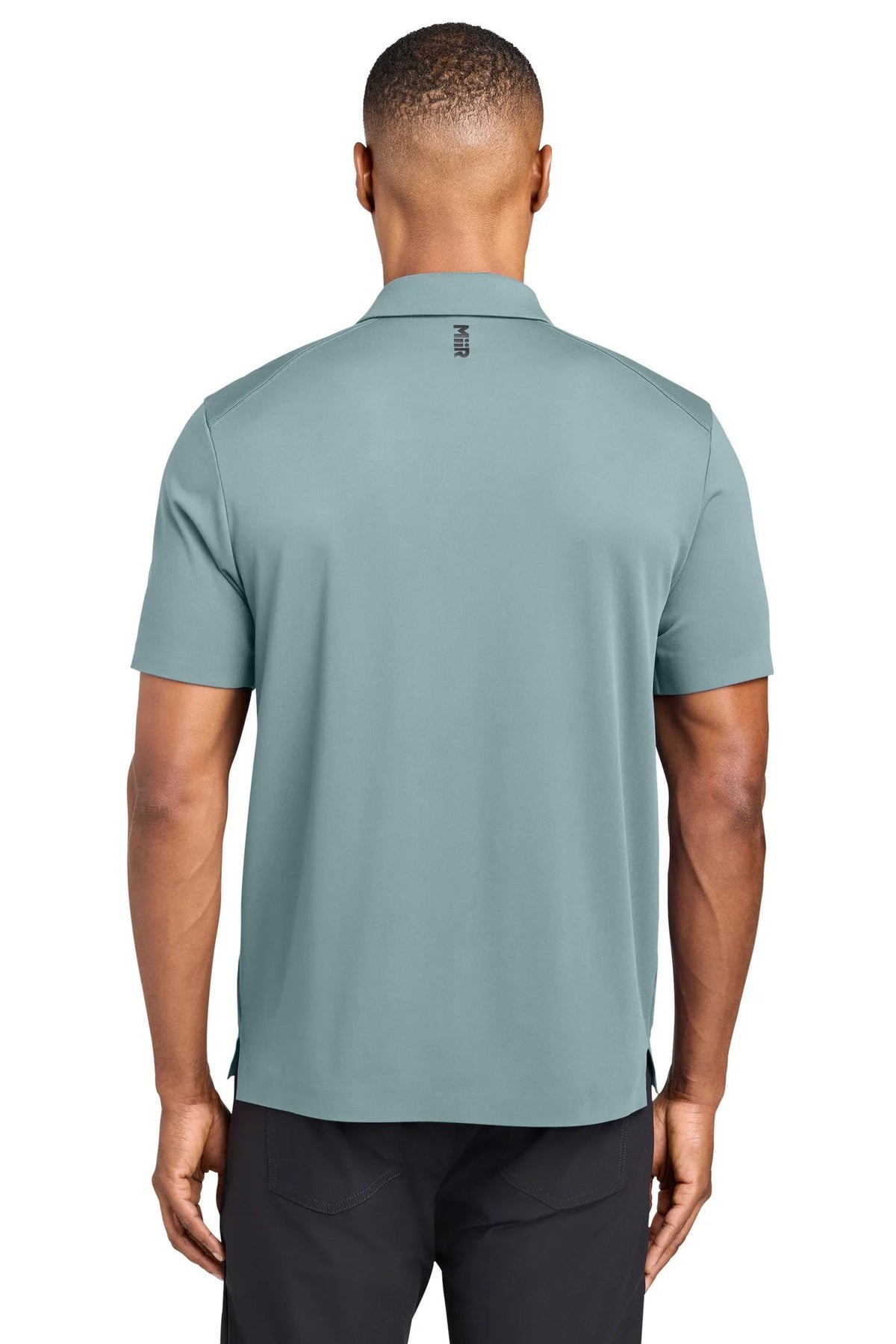 MiiR Alta Polo with custom logo embroidery