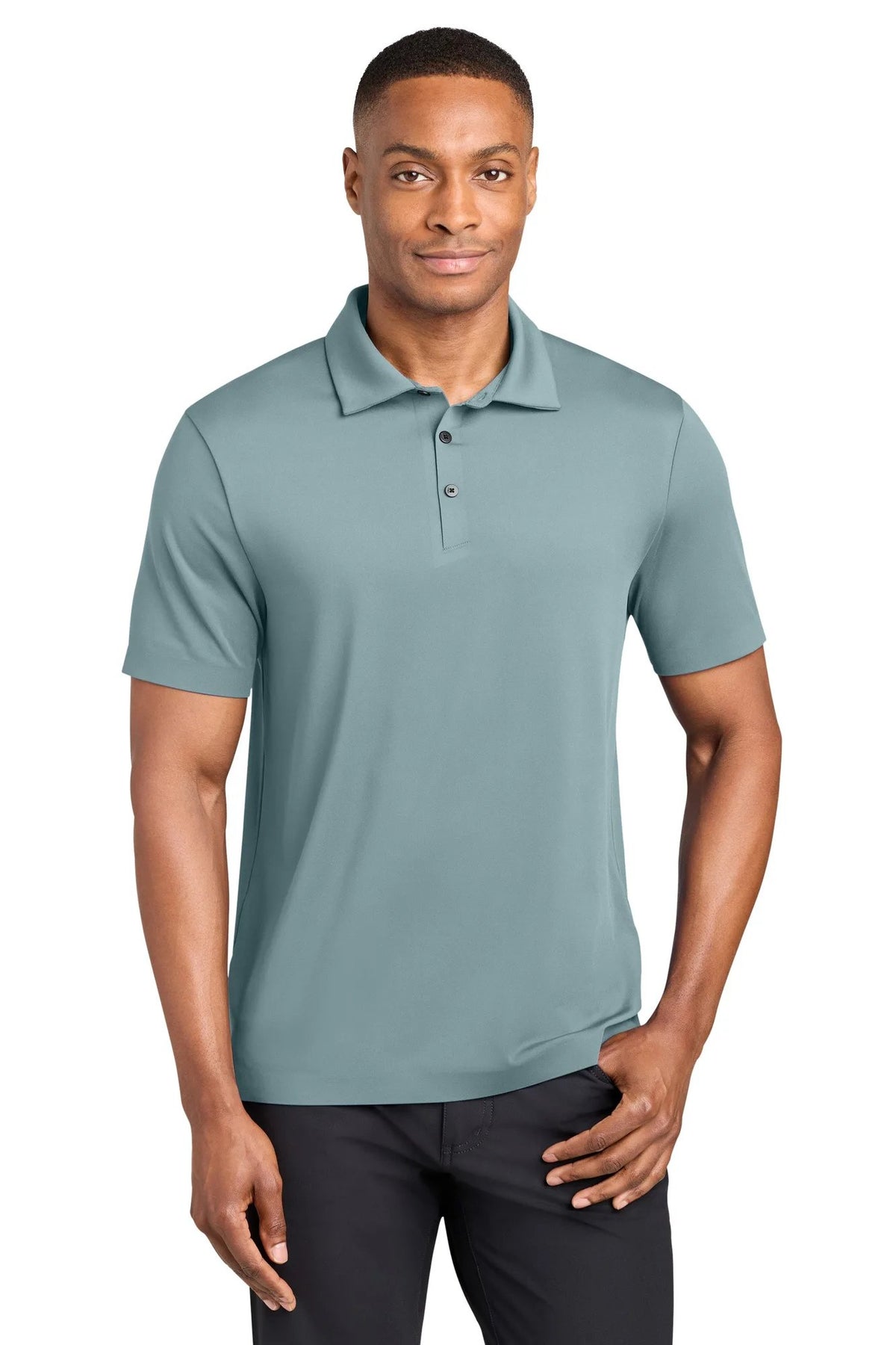 MiiR Alta Polo with custom logo embroidery