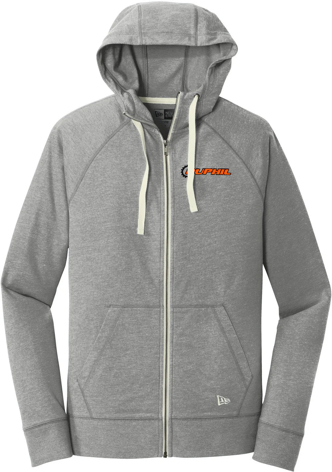 New Era Sueded Cotton Blend Full-Zip Hoodie