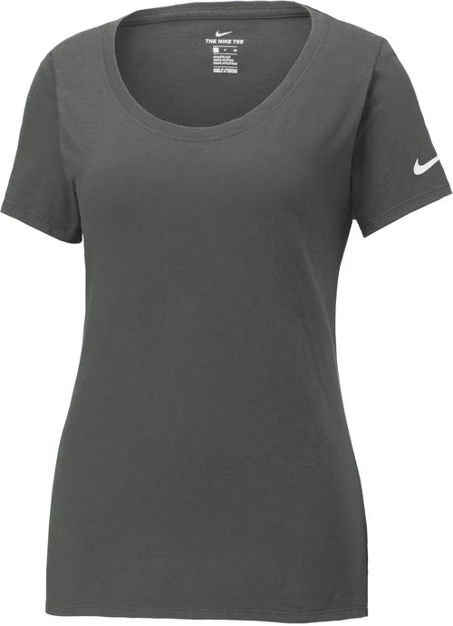 Nike Ladies Dri-FIT Cotton/Poly Scoop Neck Tee